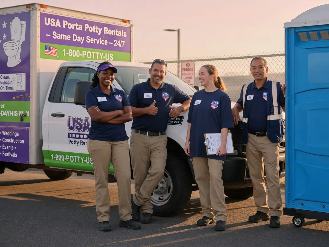 Porta Potty Rental company in Falconer, NY
